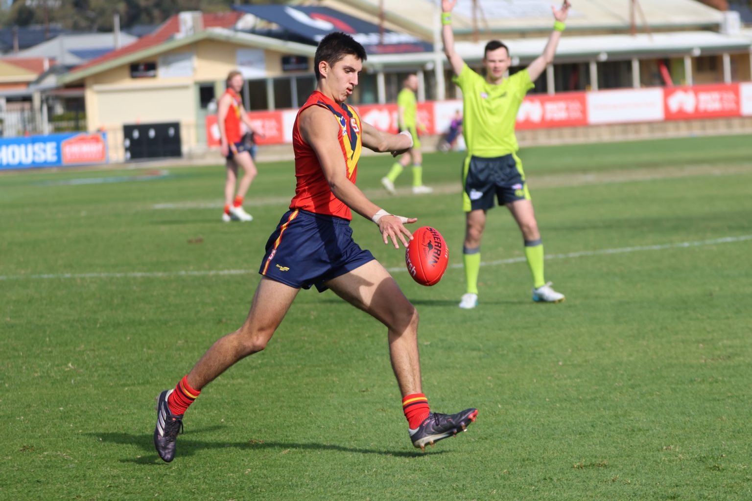 PROFILED The titlewinning South Australian U18 squad Aussie Rules